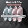 Customized bathroom storage racks, no-drilling slippers racks, storage racks, shoe racks, wall-mounted magic tools, hanging racks, bathroom wall racks Specification image